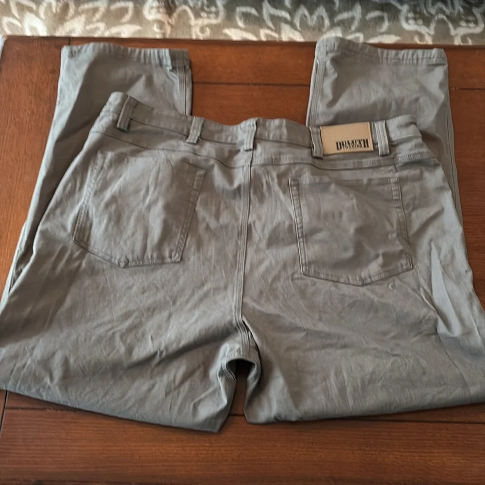Duluth men’s flex fire hose pants 44 X 32. Green. Like new - Picture 5 of 9